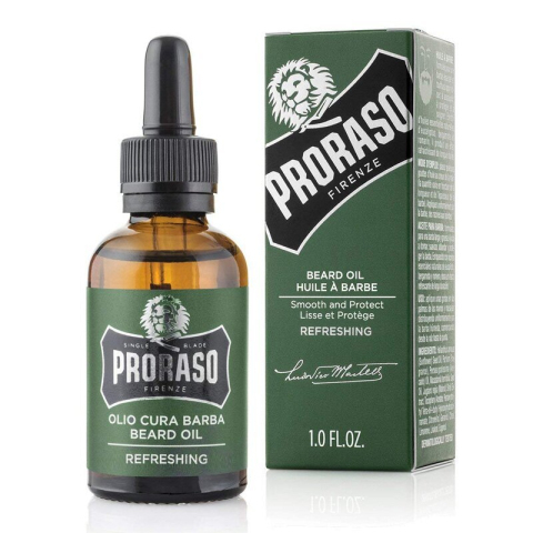 PRORASO Масло для бороды Освежающее, 30 мл.