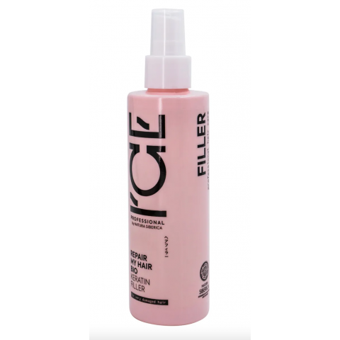 ICE Repair My Hair Bio Кератиновый спрей-концентрат для сильно повреждённых волос, 200 мл.