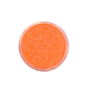 Меланж-сахарок для дизайна ногтей №21 неон оранжевый