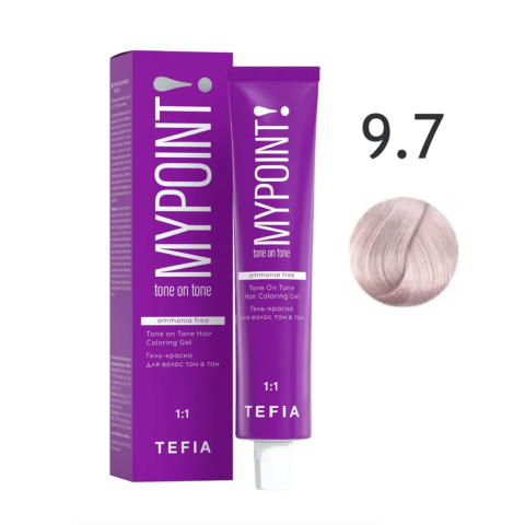 Mypoint Гель-краска 9.7 Очень светло-фиолетовый блондин, 60 мл.