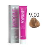 Mypoint Крем-краска 9.00 Очень светлый блондин для седых волос, 60 мл.