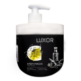 8483 Luxor Professional Крем-Маска против ломкости волос, Чеснок и Чиа, 1000 мл.