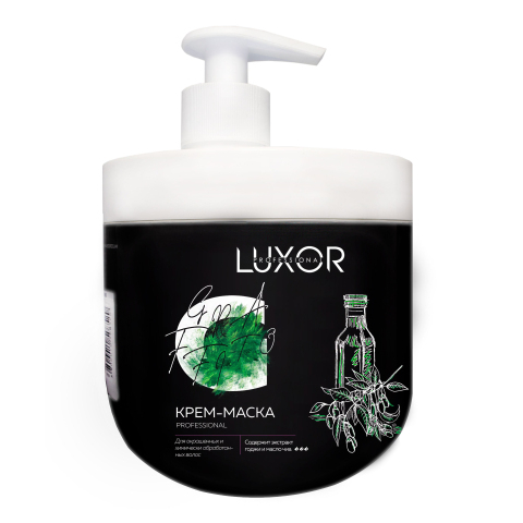 8506 Luxor Professional Крем-Маска для окрашенных волос, Годжи и Чиа, 1000 мл.