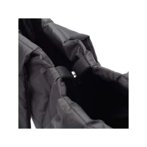 C6-20 black DEWAL Сумка для парикмахерских инструментов, черная, 42*40*6 см