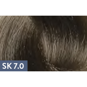 KAARAL BACO Крем-краска для седых волос 7.0 SK блондин, 100 мл.