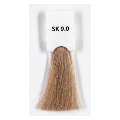 KAARAL BACO Крем-краска для седых волос 9.0 SK очень светлый блондин, 100 мл.