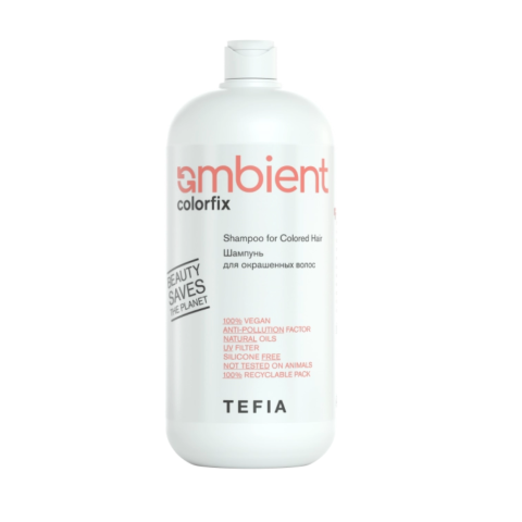 TEFIA AMB Colorfix Шампунь для окрашенных волос, 950 мл.