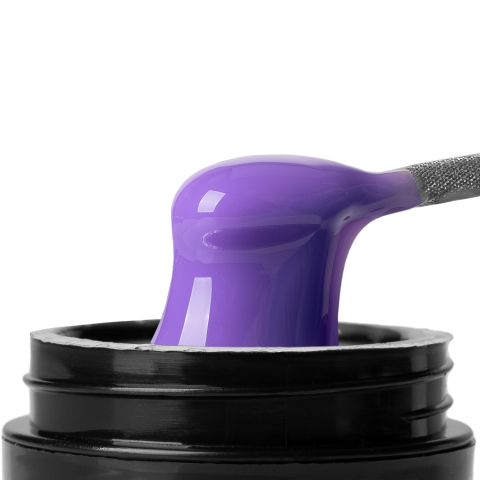 TNL Гель для наращивания Stiff жёсткий цветной №10 неоновый фиолетовый, 18 мл.