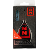 NN N-02-3 Кусачки для кутикулы, 3,5 мм, Двойная пружина