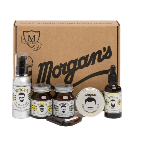 М065 Подарочный набор для ухода за бородой и усами Morgans