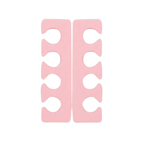 0804 RuNail Разделители для пальцев, розовые, 8 мм