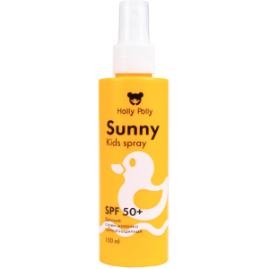 Holly Polly Детский спрей-молочко защита от солнца SPF 50, водозащитный 3+, 150 мл.