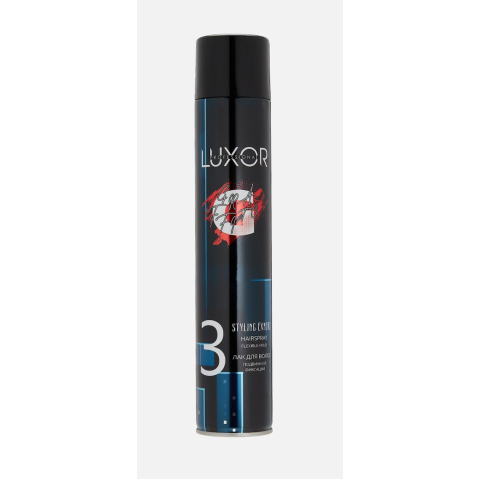 Luxor Professional Лак для волос подвижная фиксация, 490 мл.