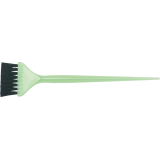 JPP048 green Кисть для окрашивания с черной щетиной узкая зеленая