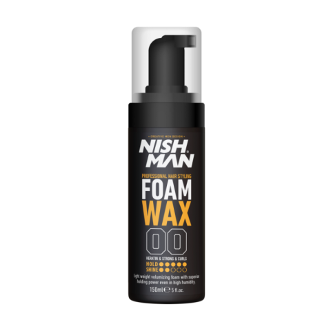 NISHMAN 00 Foam Wax Hair Styling Пенка-воск для укладки волос, 150 мл. NISHMAN 00 Foam Wax Hair Styling Пенка-воск для укладки волос, 150 мл.