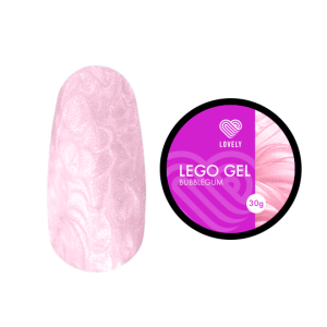 Lovely Lego Гель для наращивания и укрепления Aurora Bubblegum, 30 гр.