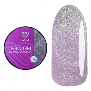 Lovely Lego Гель для наращивания и укрепления 05 Marshmallow, 15 гр.