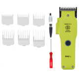 MRD-HC-3969ST green Машинка для стрижки, 7200 об/мин, нож 45 мм, 0,3-4,0 мм, 6 насадок