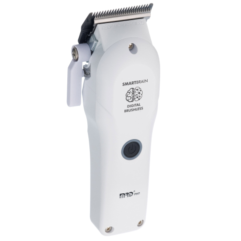 MRD-HC-3969ST white Машинка для стрижки, 7200 об/мин, нож 45 мм, 0,3-4,0 мм, 6 насадок