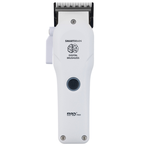 MRD-HC-3969ST white Машинка для стрижки, 7200 об/мин, нож 45 мм, 0,3-4,0 мм, 6 насадок