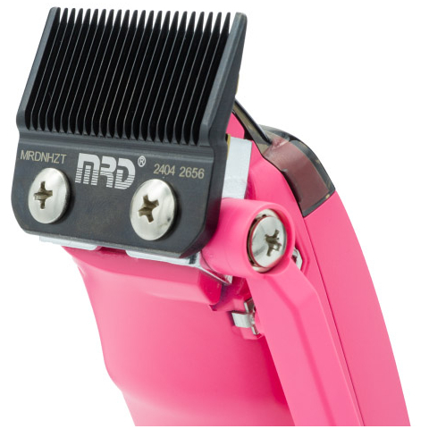 MRD-HC-90-4 pink Машинка для стрижки, 7200 об/мин, нож 45 мм, 0,3-4,0 мм, 6 насадок