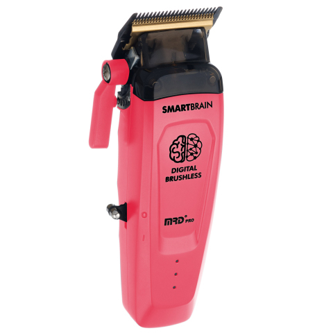 MRD-HC-90-4 pink Машинка для стрижки, 7200 об/мин, нож 45 мм, 0,3-4,0 мм, 6 насадок