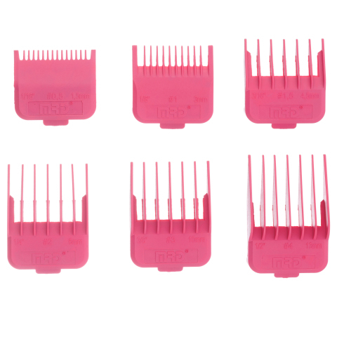 MRD-HC-999C green Машинка для стрижки, 9000-13000 об/мин, нож 45 мм, 0,3-4,0 мм, 6 насадок