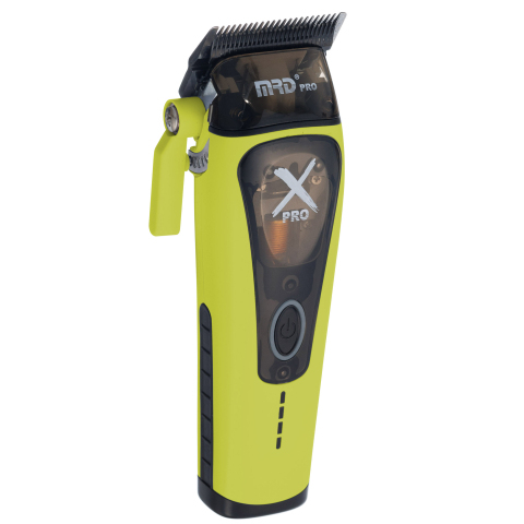 MRD-HC-999C green Машинка для стрижки, 9000-13000 об/мин, нож 45 мм, 0,3-4,0 мм, 6 насадок
