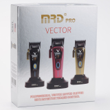 MRD-HC-999C gold Машинка для стрижки, 9000-13000 об/мин, нож 45 мм, 0,3-4,0 мм, 6 насадок