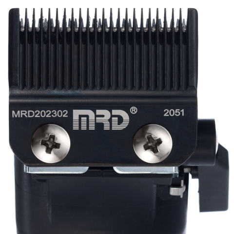 MRD-HC-3969X black Машинка для стрижки, 7200 об/мин, нож 45 мм, 0,3-4,0 мм, 6 насадок