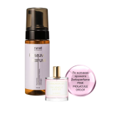 9942 RuNail Очищающая мульти-пенка для маникюра и педикюра (Шампанское, бузина, орхидея), 150 мл.