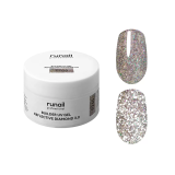 9966 RuNail Моделирующий УФ-гель светоотражающий BUILDER UV GEL REFLECTIVE DIAMOND 3.0, 15 гр.
