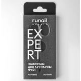 601/15 RuNail Ножницы для кутикулы матовые 90/15 мм