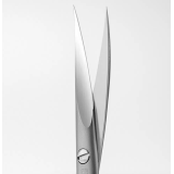 602/21 RuNail Ножницы для кутикулы матовые 103/21 мм