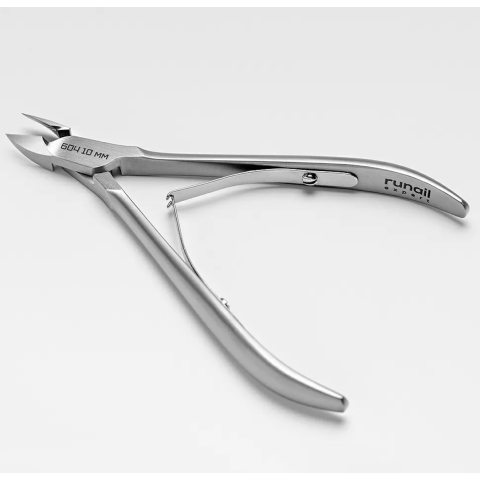 604/10 RuNail Кусачки для кутикулы матовые 106/10 мм