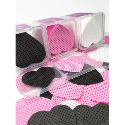 Lovely Салфетки безворсовые розовые 200 шт., сердечко