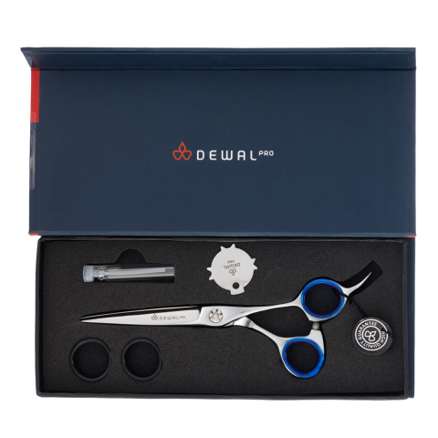 6666/6,5 Ножницы парикмахерские прямые с микронасечками, 6,5"