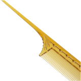 06039 DEWAL Расческа рабочая 21 см, золотистая