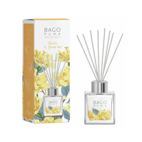 BAGO Диффузор ароматический Керрия и зеленый лист, 45 мл.