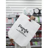 Сумка для покупок Панда белая