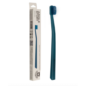 Зубная щётка Биоразлагаемая матовая, индиго