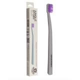 Зубная щётка Биоразлагаемая матовая, серо-розовый