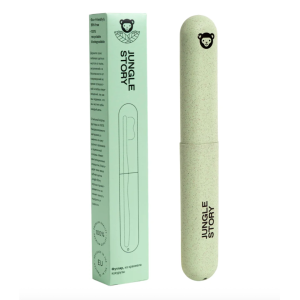 Футляр Биоразлагаемый для зубной щетки, Зелёный