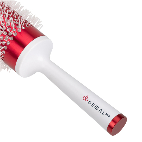 NY53 Термобрашинг DEWAL Новый год, с алюминиевым анодированным покрытием, нейлоновая щетина, d 53/72 мм