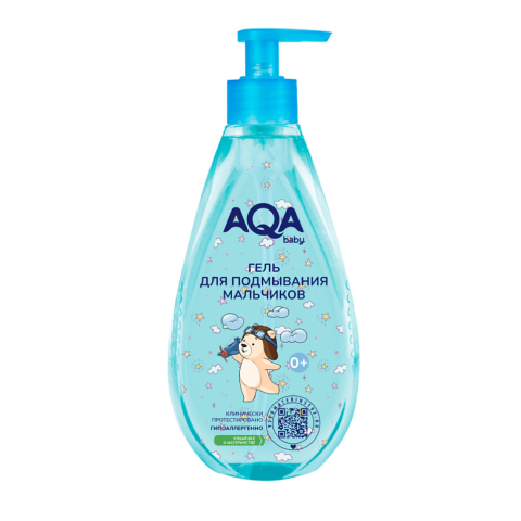 AQA baby Гель для мальчиков, 400 мл.