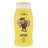 Fliptopia Baby Детский шампунь-гель-пена для купания 3в1 Сочный бабл гам, 250 мл.