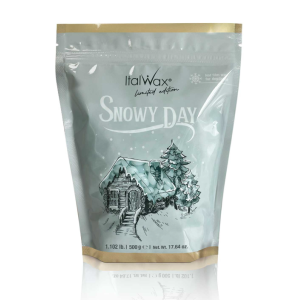 Воск горячий (пленочный) ITALWAX Снежный день, 500 гр.