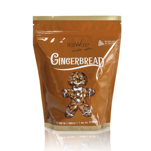 Воск горячий (пленочный) ITALWAX Имбирный пряник, 500 гр.