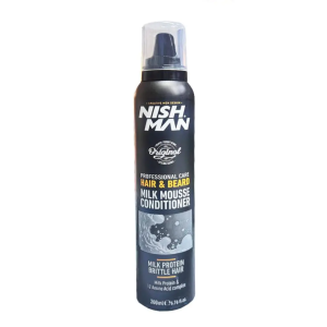 NISHMAN Мусс-кондиционер для волос MILK, 200 мл.