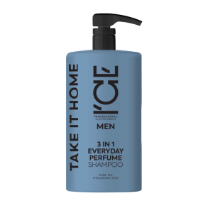 ICE Home Мужской шампунь парфюмированный 3в1, 1000 мл.
